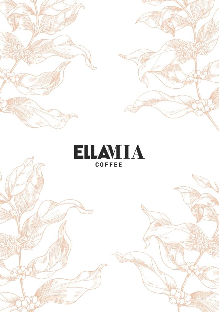 EllaMia Food Menu Cover Page