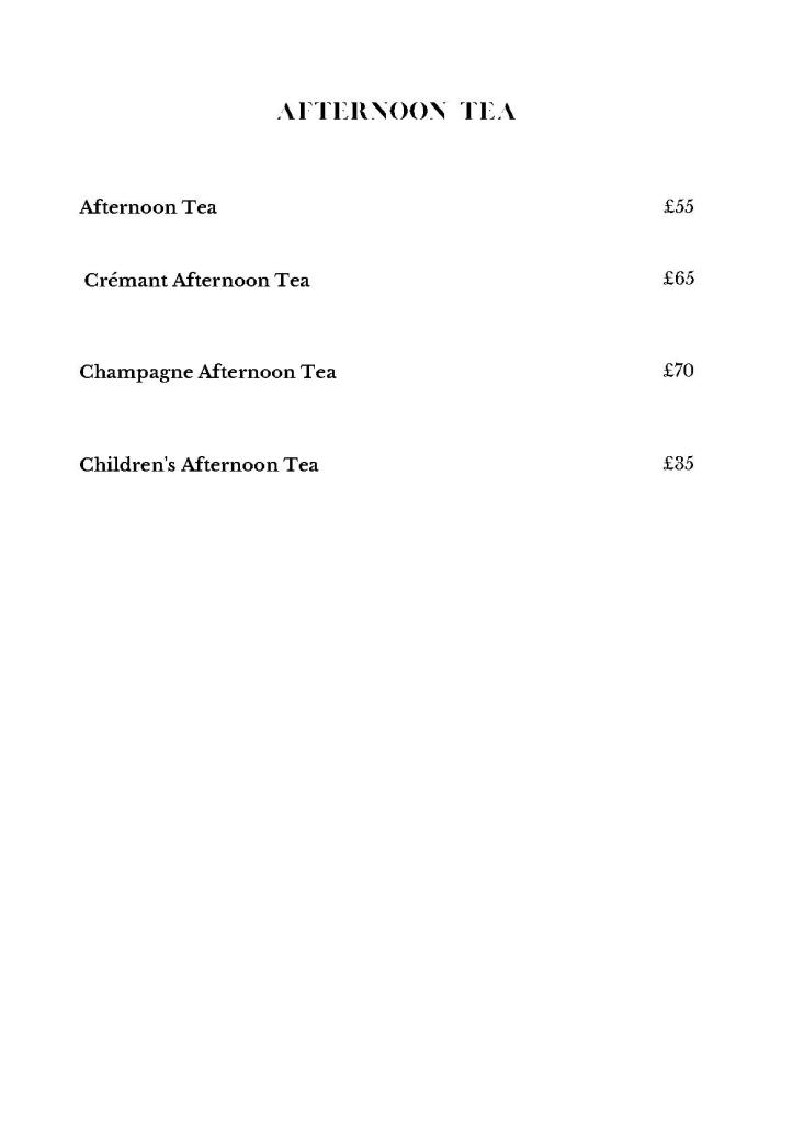 Tea & Tales Menu Page 3