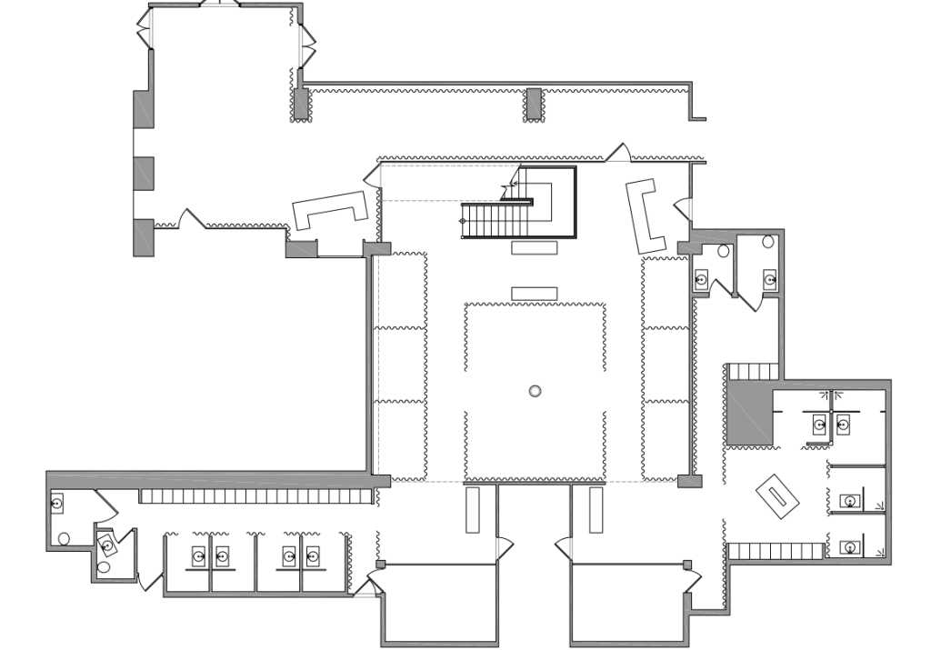 Image of floorplan of Sanderson's Gallery