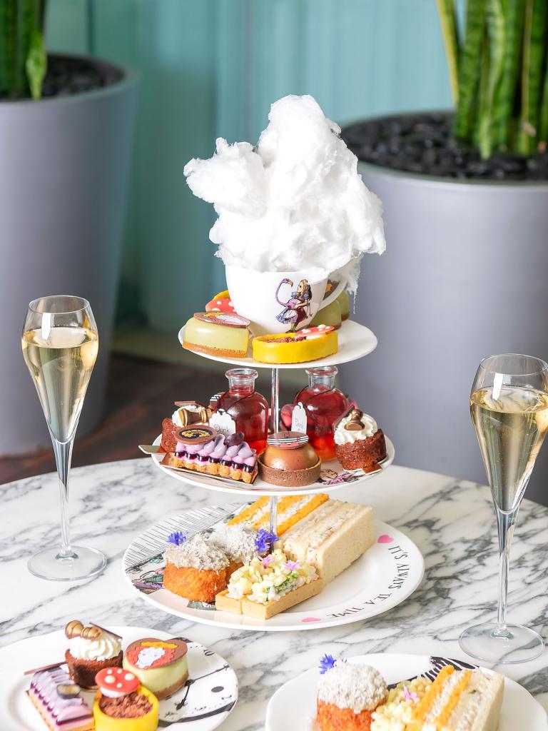 Mad Hatter's Afternoon Tea in London. Afternoon Tea in Fitzrovia. Best afternoon tea experience.