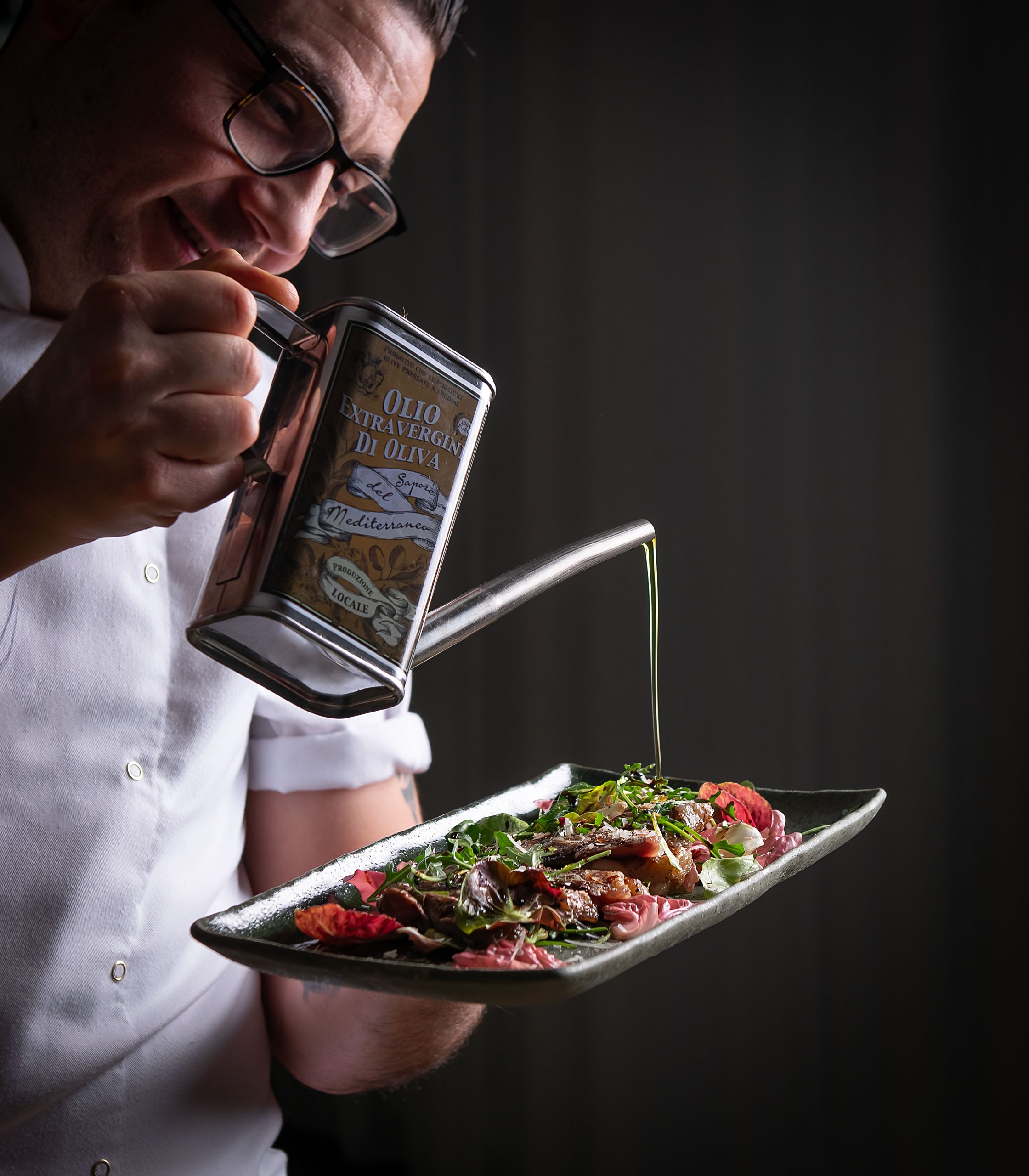 Sirloin Steak Salad with head chef Daniele ZAFFORA