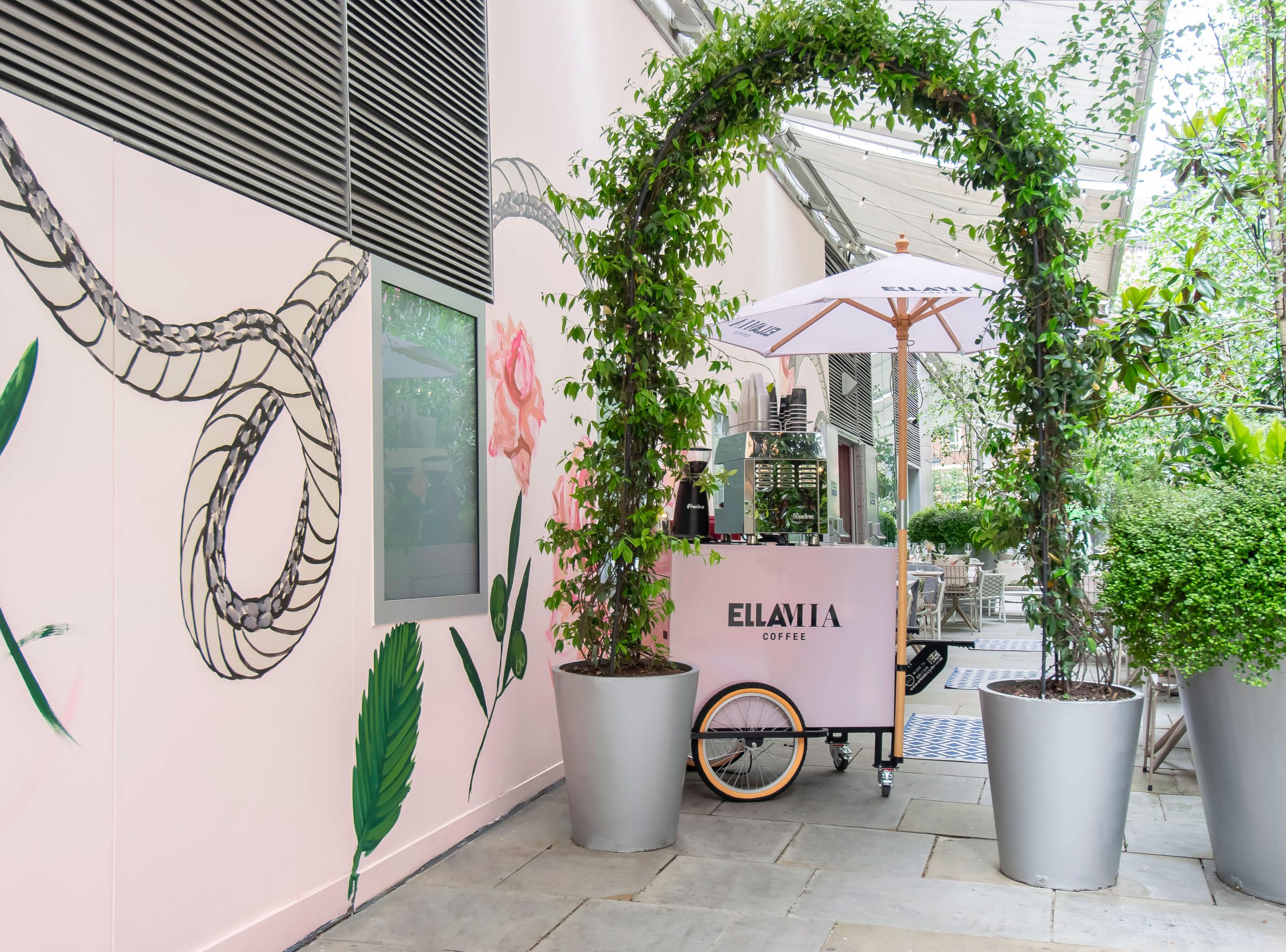 Summer Terrace - Ellamia London x Roseblood Rose.